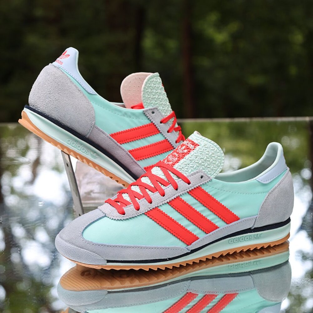 Adidas SL 72 OG Semi Flash Aqua Red - Picture 6 of 13